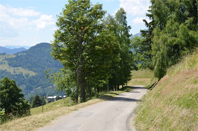 Itinéraire poussette montée de Prarian - Office de Tourisme du Val d'Arly