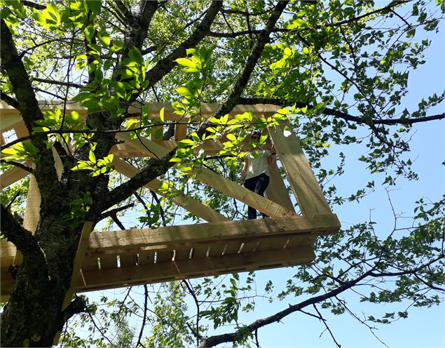 cabane bois Sources du lac d'Annecy - Sources du lac d'Annecy Tourisme