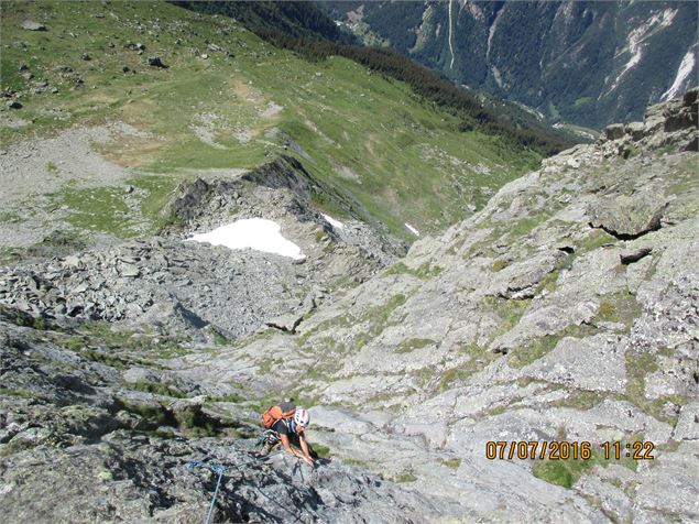 Grande voie : Les Gallinettes  - Planay - Marie Ange Tatoud -Granger