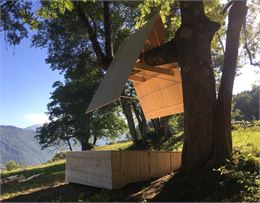 Cabane n°7 : Le toit - Sources du lac d'Annecy