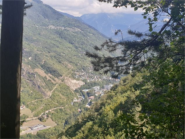 Vue sur Brides-les-Bains