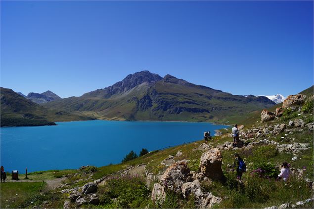 Mont-Cenis, lac, sentier découverte de la Pyramide - OT HMV