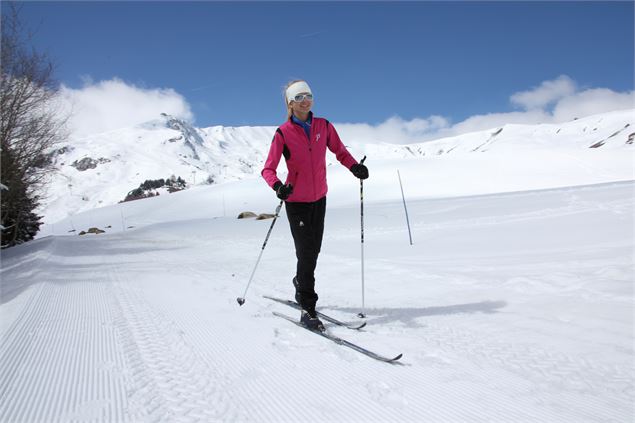 La Toussuire ski de fond - @Cliclacphotos