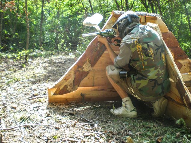 Joueur de paintball - Repaire de la marmotte