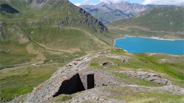 Fort de Pattacreuse du Mont Cenos, Val Cenis - altituderando.com