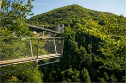 Passerelle dans le vide - Yan-Gaëtan Olivo