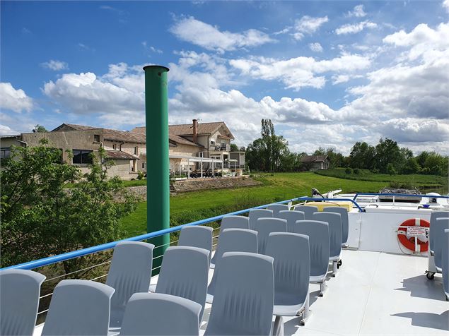 Halte fluviale_Asnières-sur-Saône - Office de Tourisme du Pays de Bâgé et de Pont-de-Vaux