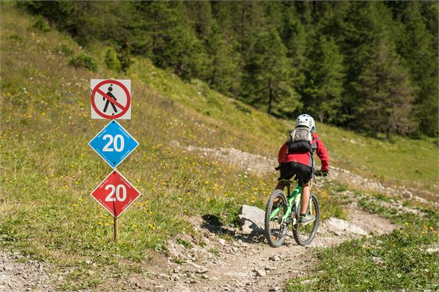 Itinéraire VTT les Karellis Savoie - Alban Pernet