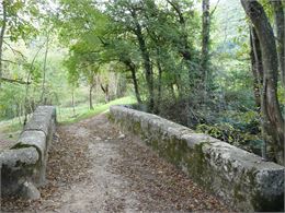 Itinéraire "Les chemins du soleil" - Pont du Pissieu - OT Val des Usses