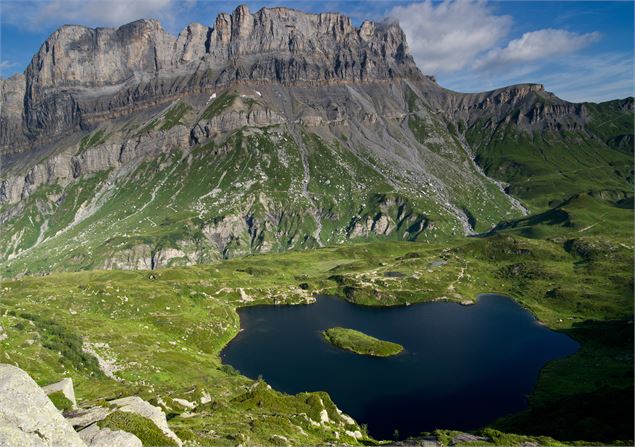 Le lac de Pormenaz, joyau de la Réserve Naturelle de Passy - JHeuret