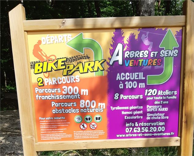 Départ Bike Park - SCalland