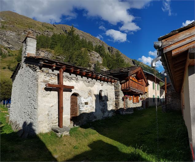 Chapelle St Anne au hameau de la Goulaz à Bessans - B. Filliol - OT HMV