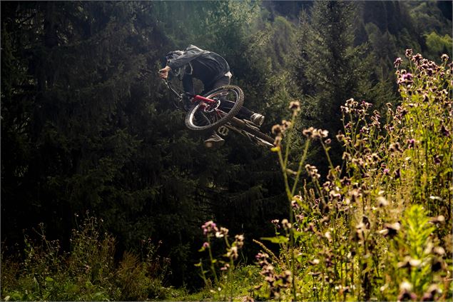 Piste VTT la People du Bike Park de Châtel - L.Meyer - Châtel