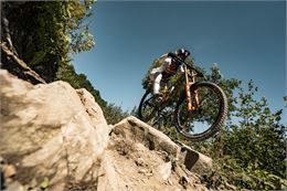 Piste VTT Haute Tension du Bike Park de Châtel - L.Meyer - Châtel