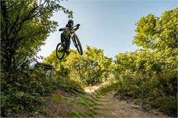 Piste VTT Coup de fouet du Bike Park de Châtel - L.Meyer - Châtel