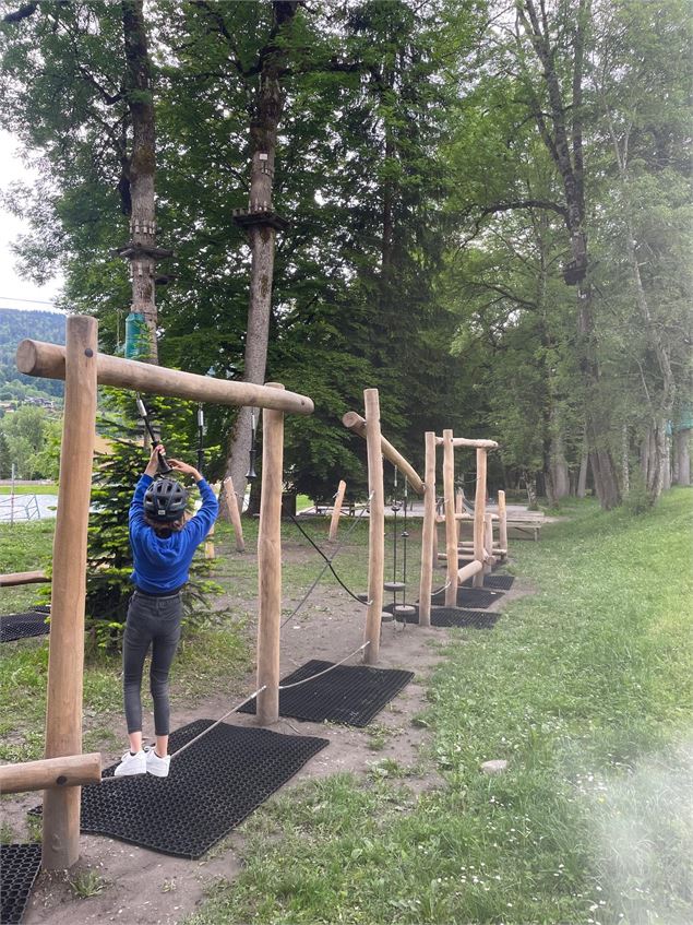 parcours en bois pour enfants - Haut-Giffre Tourisme