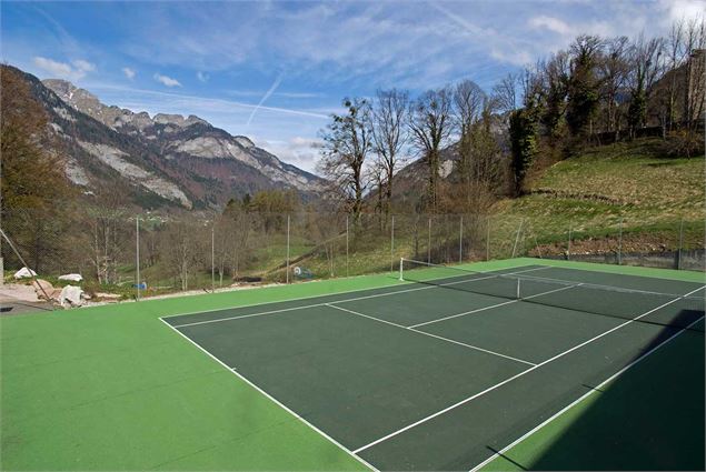 Tennis du Biot - Yvan Tisseyre/OT Vallée d'Aulps