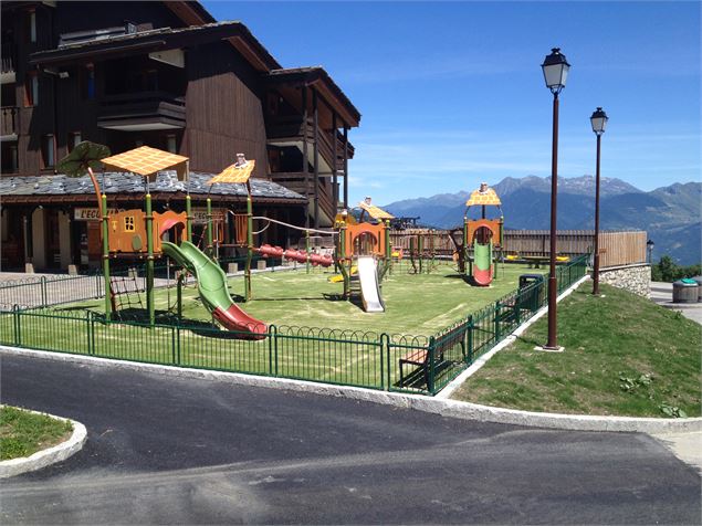 Aire de jeux à Crève Cœur - Mairie des Avanchers-Valmorel