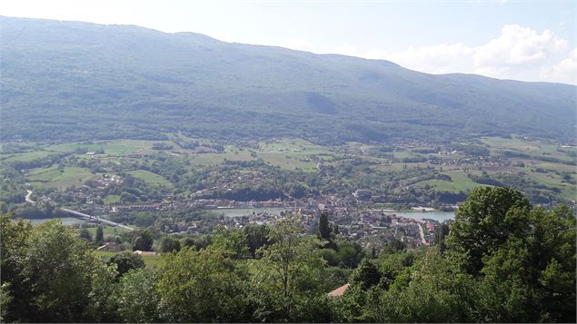 Vue de Seyssel depuis la Montagne des Princes - laporte erwan