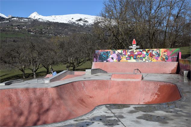 Skate park de Macot - La Plagne Vallée