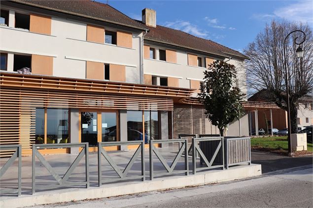 Exterieur - Médiathèque l'Ourse Bleue Fillinges