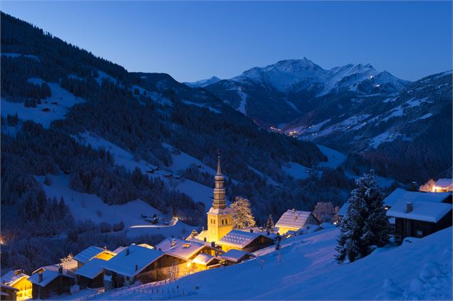 village-hauteluce-hiver-huit - G. Lansard