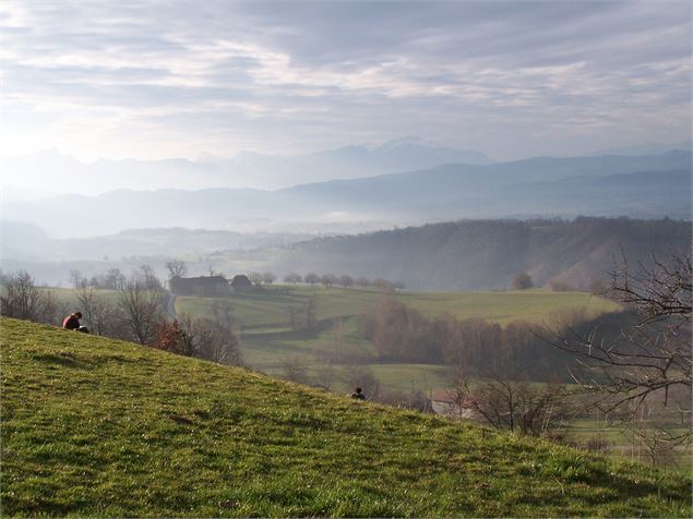 vue depuis St Maurice de Rotherens - OT PLA