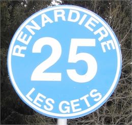 PISTE RENARDIERE Les Gets - SOLEGETS