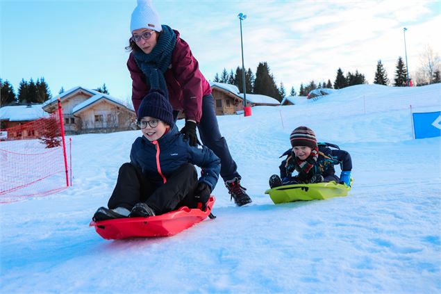 Piste de luge de Beuloz - De Beaux Lendemains