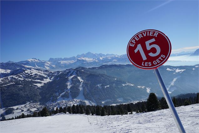 PISTE EPERVIER Les Gets - SOLEGETS