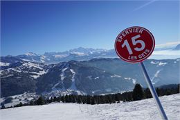 PISTE EPERVIER Les Gets - SOLEGETS