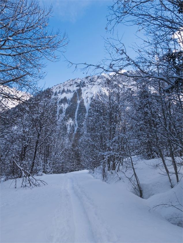 L’Oeillette en hiver - Itinéraire raquettes_Le Corbier
