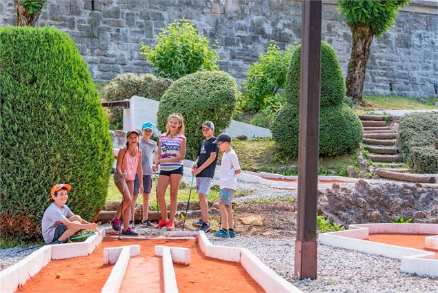 Minigolf Saint Gervais - B. Molinier
