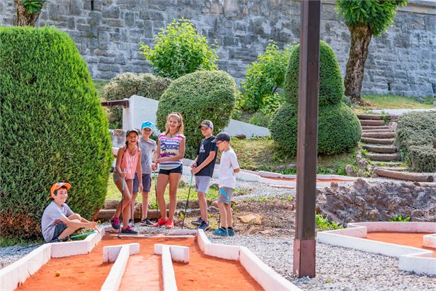 Minigolf Saint  Gervais - B. Molinier