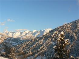 Sentiers raquettes au Grand-Bornand 27 : La Communaille Le Replain - csardin Le Grand-Bornand