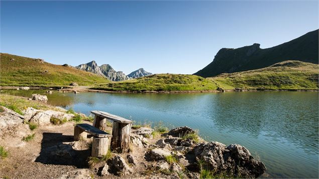 Lac vert (par les Mosettes) - Région Dents du Midi, Région Dents du Midi