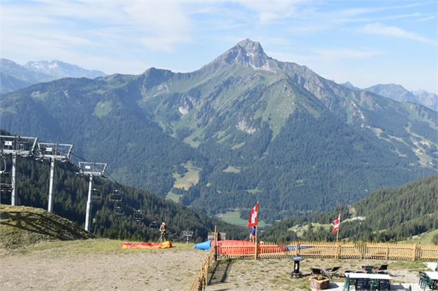 Le Col de Braitaz (de Conche) - Les Aiguillettes