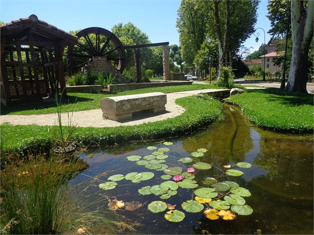 Roue à aube - OT Vonnas Pont de Veyle