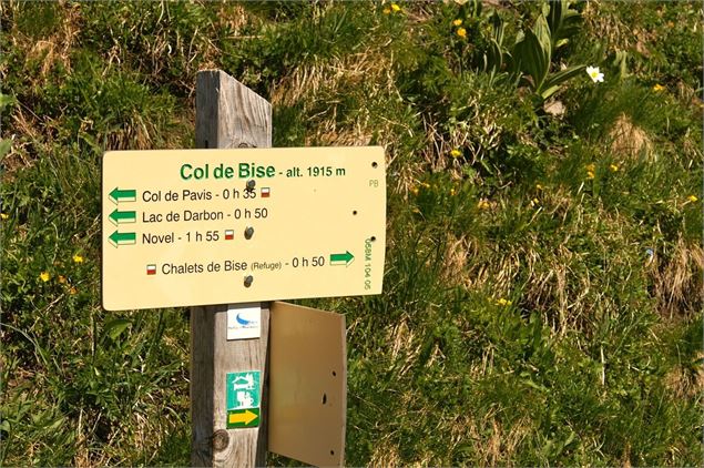 Le Col de Bise - camptocamp.org