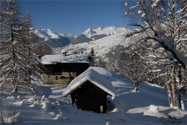 Chalets enneigés - Philippe Gal