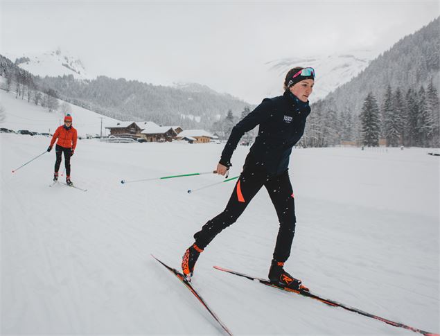 Ski de fond vallé de la manche - Sam Ingles