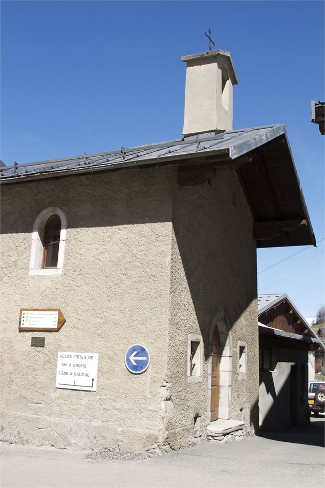 Pralognan-la-Vanoise : chapelle du Barioz - S.Perez-Facim