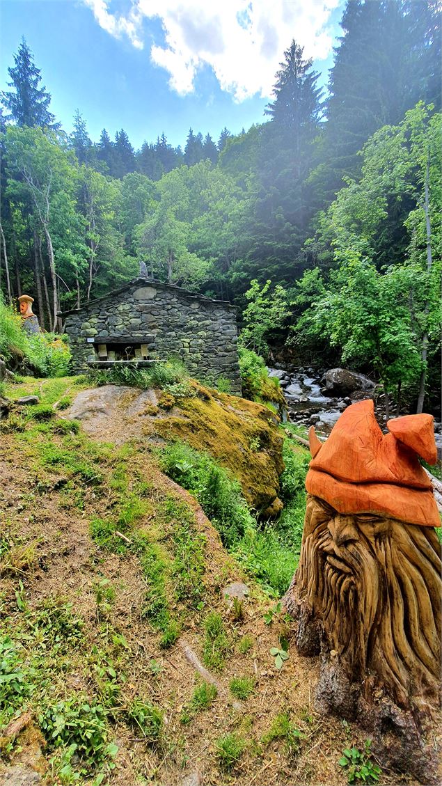 Sentier à thème sur les oiseaux le moulin des combes Valmeinier - Mairie de Valmeinier