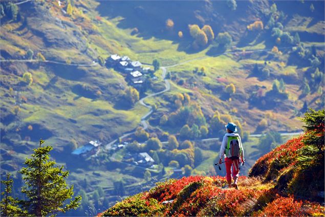 Descente sur Villaroger - Philippe Royer