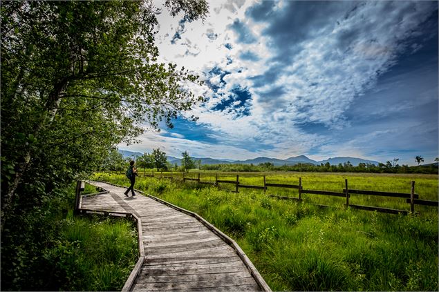 Sentier accessible - Département de l'Ain