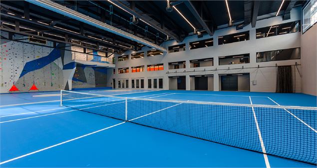 Court de tennis intérieur - Centre Sportif de Verbier - Melody Sky