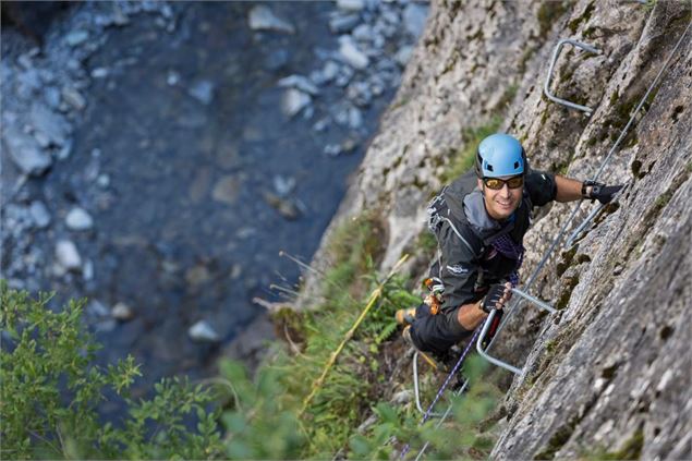 Via Ferrata Mauvoisin - Tichodrome (rouge)