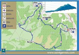 Itinéraire trail Les crêtes du Mont-Joux