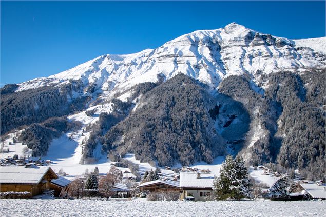 Une vue splendide sur le Mont-Joly - Les Contamines Tourisme