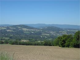 Point de vue Jura depuis route des parents Choisy - ©Alter'Alpa Tourisme